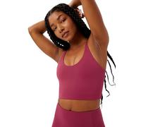 Girlfriend Collective Women's Float Cleo Halter Bra Sports, rhodondendron, 4XL