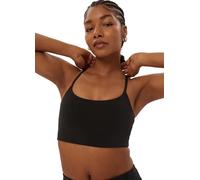 Girlfriend Collective Women's Float Juliet Strappy Bra Sports, Black, XL