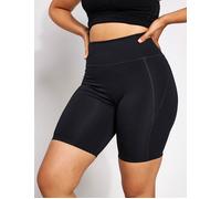 Girlfriend Collective Women's High Waisted Bike Short - Black - Size: Small