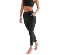 Girlfriend Collective Women's Pocket High-Rise Legging, 7/8, Black, 4XL