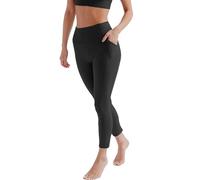 Girlfriend Collective Women's Pocket high-Rise Leggings, Long, Black, S