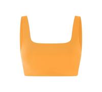 Girlfriend Collective Women's Tommy Bra, Square-Neck Sports, Golden Glow, XXX-Large