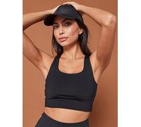 Girlfriend Collective Women's Paloma Sports Bra Classic - Black - Size: Medium