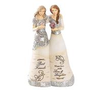 Girlfriend Engel Figures - Harz Angel Statue, Sister Figure, Friendship Figurine | Small Decorative Figurine with Symbolism for Friendship, Gift Idea for Best Friend or Sister