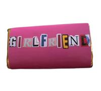 Girlfriend - Joke novelty chocolate bar. Smooth Milk Chocolate included., Secret Santa, Christmas, Easter and Birthdays. Gift for him or her - say it with chocolate! (One SIze, Dark Chocolate)