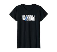 Girlfriend of a Warrior Type 1 Diabetes Awareness T-Shirt