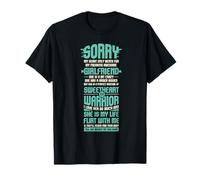 Girlfriend Sorry My Heart Only Beats Relationship T-Shirt