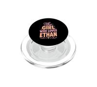 Girlfriend The Girl Who Loves Ethan PopSockets PopGrip for MagSafe