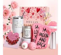 Girlfriend Valentines Gifts, Girlfriend Gifts, Gifts for Girlfriend, Birthday Gifts for Girlfriend, Anniversary Gift for Her Girlfriend - I Love You Gifts for Her, Romantic Gifts for Her W/Tumbler