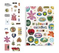 Girlhood Sticker Book, A Complete Walkthrough of Version 2 of The Girlhood Sticker Book, 1260+ Aesthetic Stickers, Fruity Icons & Pastel Letters Tickets, DIY Gift for Your Journals (1Pcs)