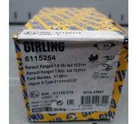 Girling 6115254 Rear Brake Pads Set Renault Kangoo Ford Mondeo Jaguar X-Type