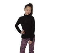 Girl's 1/4 zip fleece Protest Mutey Noir 12 ans