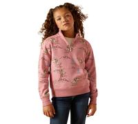 Girls' 1/4 zip sweatshirt Ariat Bronc Scene