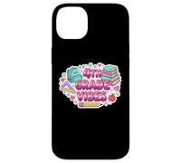 Girls 4th Grade Vibes Back To School Year Student Teacher Case for iPhone 14 Plus