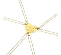 Girls accessories 925 Sterling Silver Puzzle Piece Necklace For Women And Men, Love Heart Puzzle Pendant Necklace 2/3/4/5/6 Pieces, Millennium Puzzle Necklace, Autism Puzzle Piece Necklace For Men