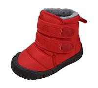Girls And Boys Children's Casual Shoes Mesh Soft Sole Breathable Sports Short Boots Girls now Boots Size 1 (Red, 7.5 Toddler)