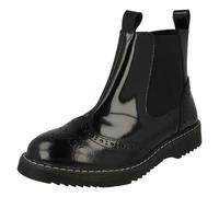 Girls Angry Angels By Startrite Brogue Detailed Ankle Boots 'Revolution'