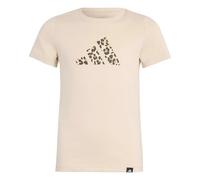 Girl's animal print T-shirt adidas Graphic Beige 13/14 years