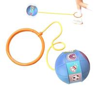 Girls Ankle Skip Ball, LED Light-Up Skipping Rope Toy, Fun Interactive Fitness Game, Compact Ideal for Children, Teens, Adults, School Playground, Garden, Yard, Backyard, and Home Party