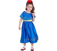 Girls Artist Frida Fancy Dress Costume World Book Day