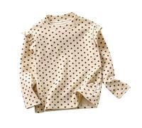 Girls Autumn Winter Floral Print Blouse with Elegant Flutter Sleeve Design for Seasonal Comfort and Stylish Wear #1119