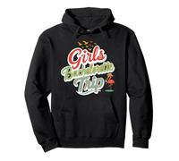 Girls Bachelorette Trip Flamingo Party Beach Vacation Pullover Hoodie