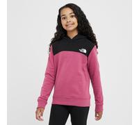 Girls' Back Logo Relaxed Hoodie, Pink L