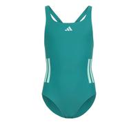 Girls' backless one-piece swimsuit adidas 3-Stripes 5/6 ans