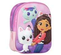 CERDÁ LIFE'S LITTLE MOMENTS 3D Gabby´s, Gabby's Dollhouse Backpack Unisex-Children and Youth, Pink, S, pink, Small