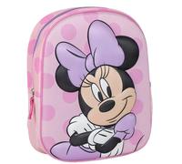 Girl's backpack Cerda Minnie 3D Rose 25x31x10 cm