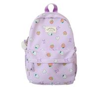 Girls Backpack Laptop Backpack Cute College Backpack Anti School Backpack Casual Backpack For Teenage Girls Toddler Backpack Boy with Leash (Purple, B)