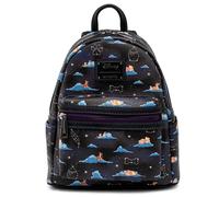 Girl's backpack Loungefly Disney Classic Clouds Noir 22,5x26,2x11,2 cm