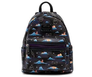 Girl's backpack Loungefly Disney Classic Clouds Noir 22,5x26,2x11,2 cm