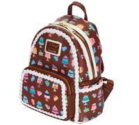 Girl's backpack Loungefly Disney Princess Cakes Marron 22,5x26,25x11,25 cm