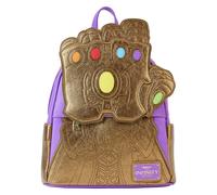 Girl's backpack Loungefly Marvel Thanos Gauntlet Violet 22,5x26,25x11,25 cm