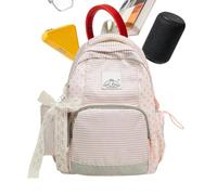 Girls Backpack with Purse Aesthetic Waterproof Lightweight Cute Bag, pink