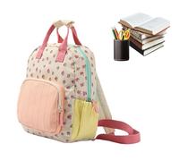 Girls Backpacks, Strawberry Pattern School Bags, Small Kids Rucksack for Girls or Boys, Lightweight Mini Backpack for Nursery, Primary School & Travel