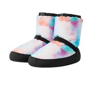 Girls Ballet Shoes Solid Color Plush Fluffy Ankle Strap Boots Flat Fleece Lining Wide Fit Shoes Warm Soft Soled Thickened Casual Footwear Outdoor Breathable Boots