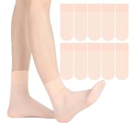 Girls Ballet Socks Multi-Packs 3|5 Packs Kids Seamless Dance Socks Soft Breathable(6 UK Child-3.5 UK)