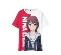 Girls Band Cry Anime T-Shirt 2024 Japan Manga Crewneck Short Sleeve Streetwear Tee Men Women Harajuku Tops (3XL,BS31231A01)