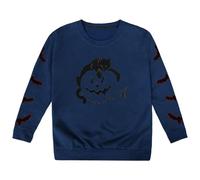 Girls Baseball Print Hooded Sweatshirt Soft Pullover Casual Kids Hoodie Comfort Fit Everyday Wear Party Toddler Teen Youth Age 1 to 14 Years(Navy, 7-8 Years)