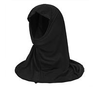 Girls Beauty Hijab Scarf With Flowers for Muslim Girls - Khimar Headscarf Stretch Arab Shawl Turban Neck Wrap