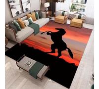 Girl'S Bedroom Carpets 3D Printed Colorful Cloud Animal Horse Carpet Girly Room Floor Decorative Large Rugs Cartoon Kids Room Play Crawl Mat Flannel Memory Foam Area Rug For Living Room /700540414793