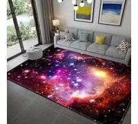 Girl'S Bedroom Carpets 3D Printed Universe Outer Space Landscape Carpet Girly Room Floor Decorative Large Rugs Cartoon Kids Room Play Crawl Mat Flannel Memory Foam Area Rug For Living Ro -507405292725