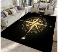 Girl'S Bedroom Carpets 3D Printed Vintage Map Compass Carpet Girly Room Floor Decorative Large Rugs Cartoon Kids Room Play Crawl Mat Flannel Memory Foam Area Rug For Living Room 60 X 12-3304604543664