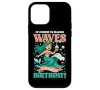 Girls Birthday Making Waves It's My Birthday Mermaid Case for iPhone 12 mini