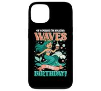 Girls Birthday Making Waves It's My Birthday Mermaid Case for iPhone 13