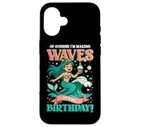 Girls Birthday Making Waves It's My Birthday Mermaid Case for iPhone 16