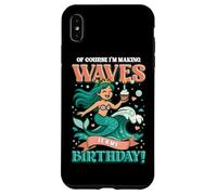 Girls Birthday Making Waves It's My Birthday Mermaid Case for iPhone XS Max