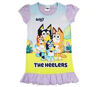 Girls Bluey Nightie Nightdress Night Shirt (Bluey, 3-4 Years)